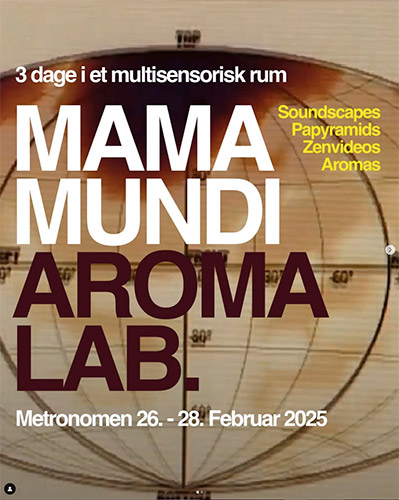 Hvor bringer duftmolekylerne dig hen?
Mærker du en sansning i kroppen?
Rejser du i tid og rum?
Bringer duftene minder frem i dit indre? MamaMundi AromaLab